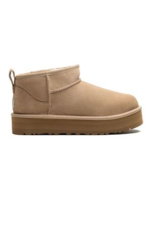 beige leather ankle-boots UGG KIDS | 1157791KSAN